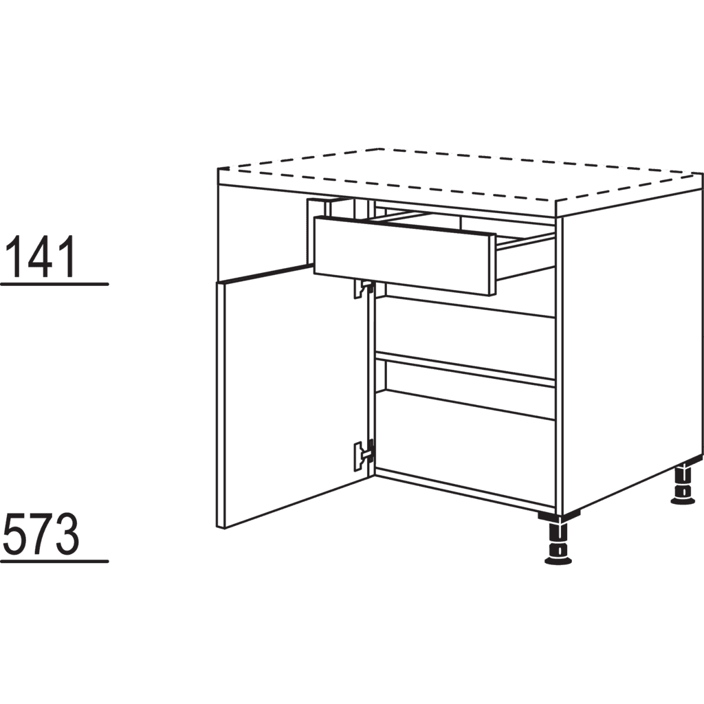 Corner cabinet
