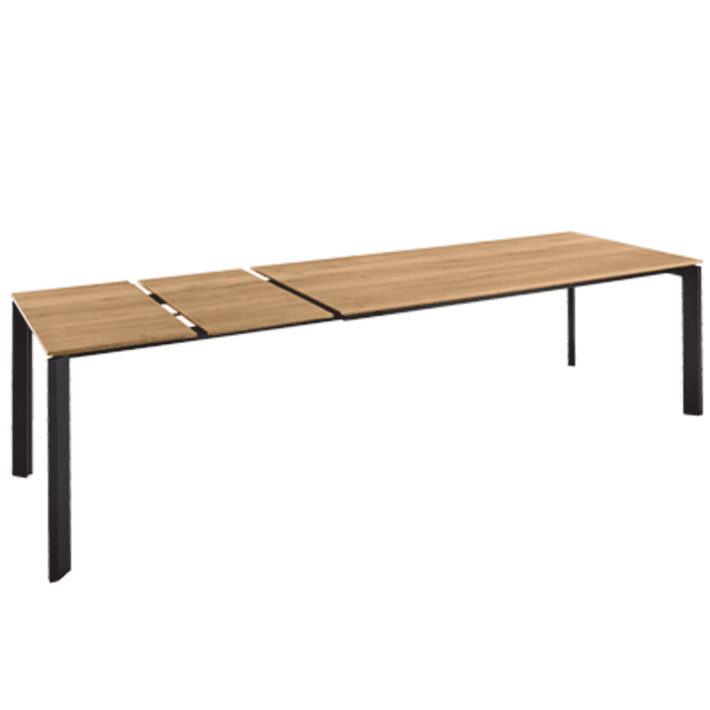 Dining table London with Frontslide
extension