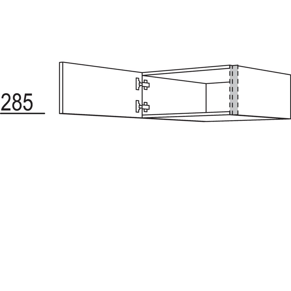 Top cabinet
for mounting on tall cabinets