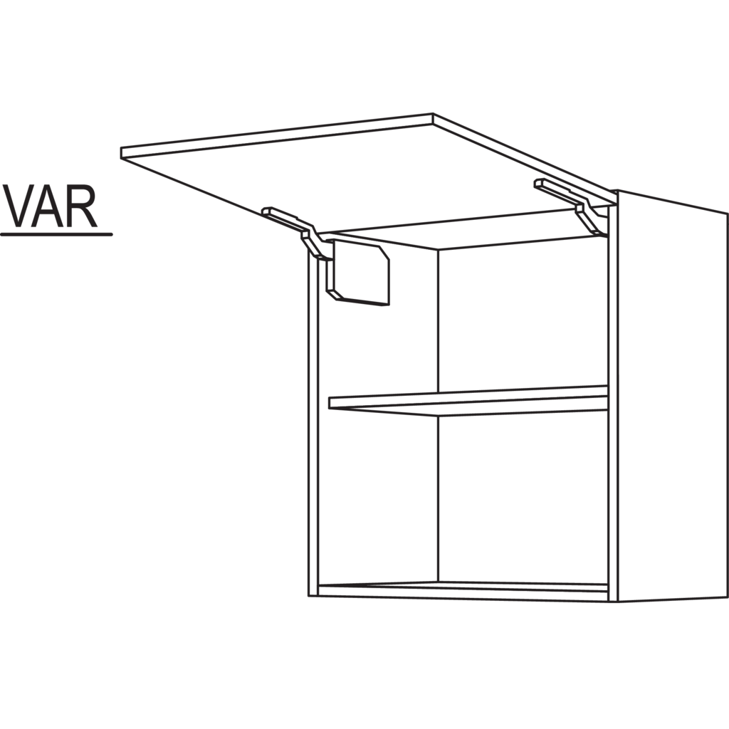 Wandschrank für
Mikrowellengerät