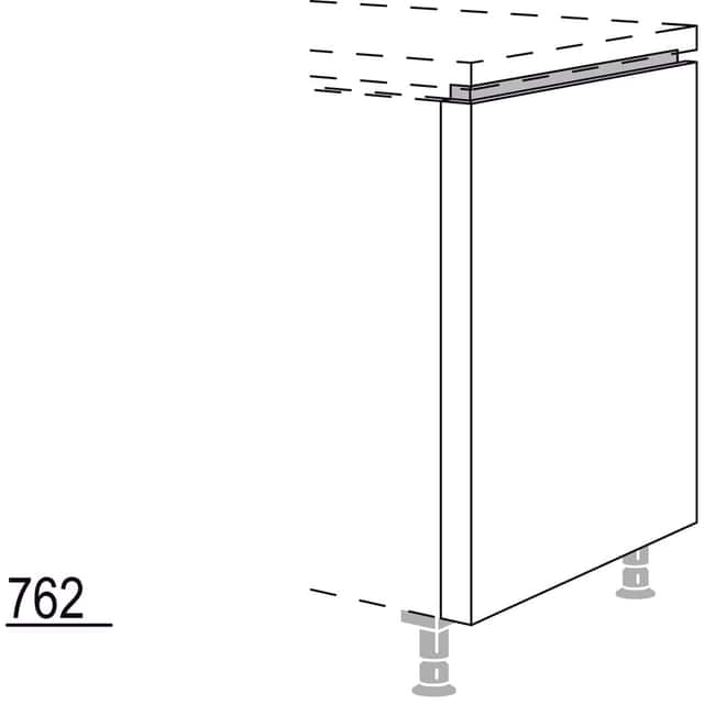 End front panel - 1
