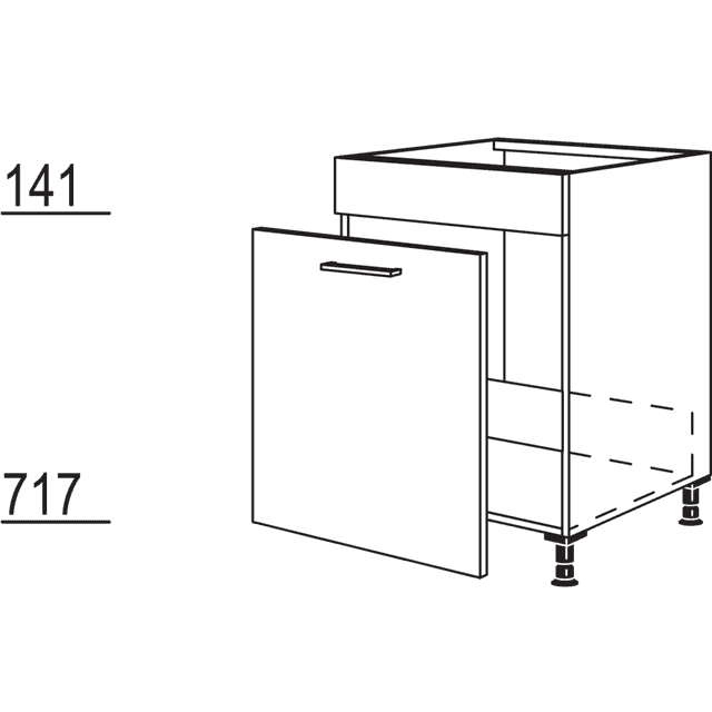 Maxi-Spülenschrank
