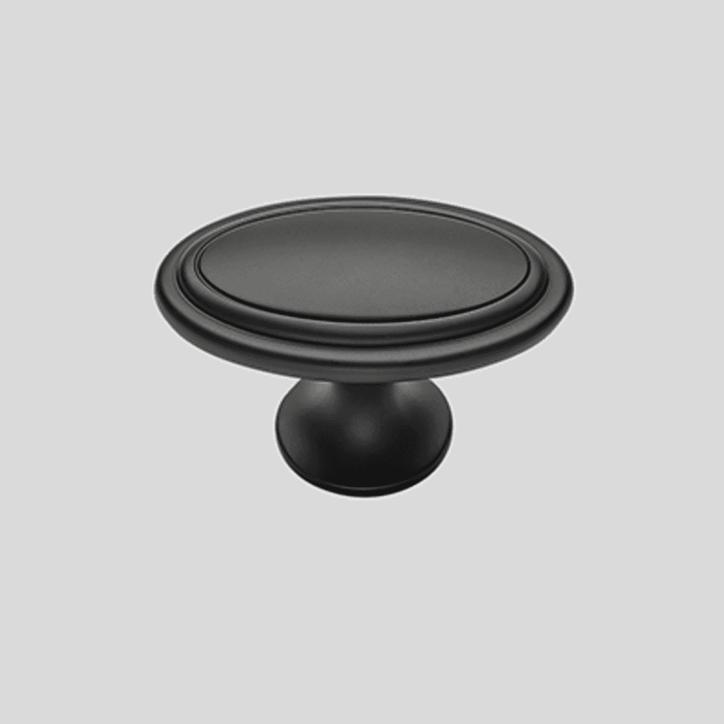 Metallknopf schwarz