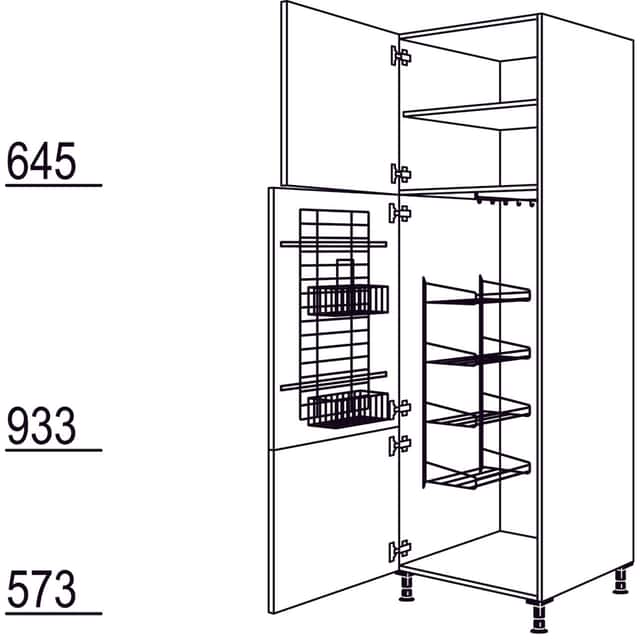 XL broom / utility cabinet - 1