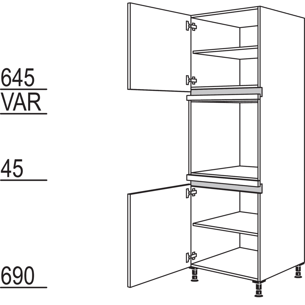 Geräte-Umbau Backofen