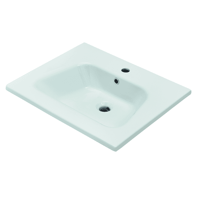 DISEGNO CERAMICA:
Furniture washbasin LAVABO BLOB
600, Ceramic, glossy white