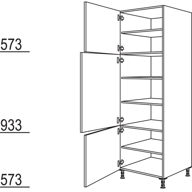 Dishware / pantry cabinet