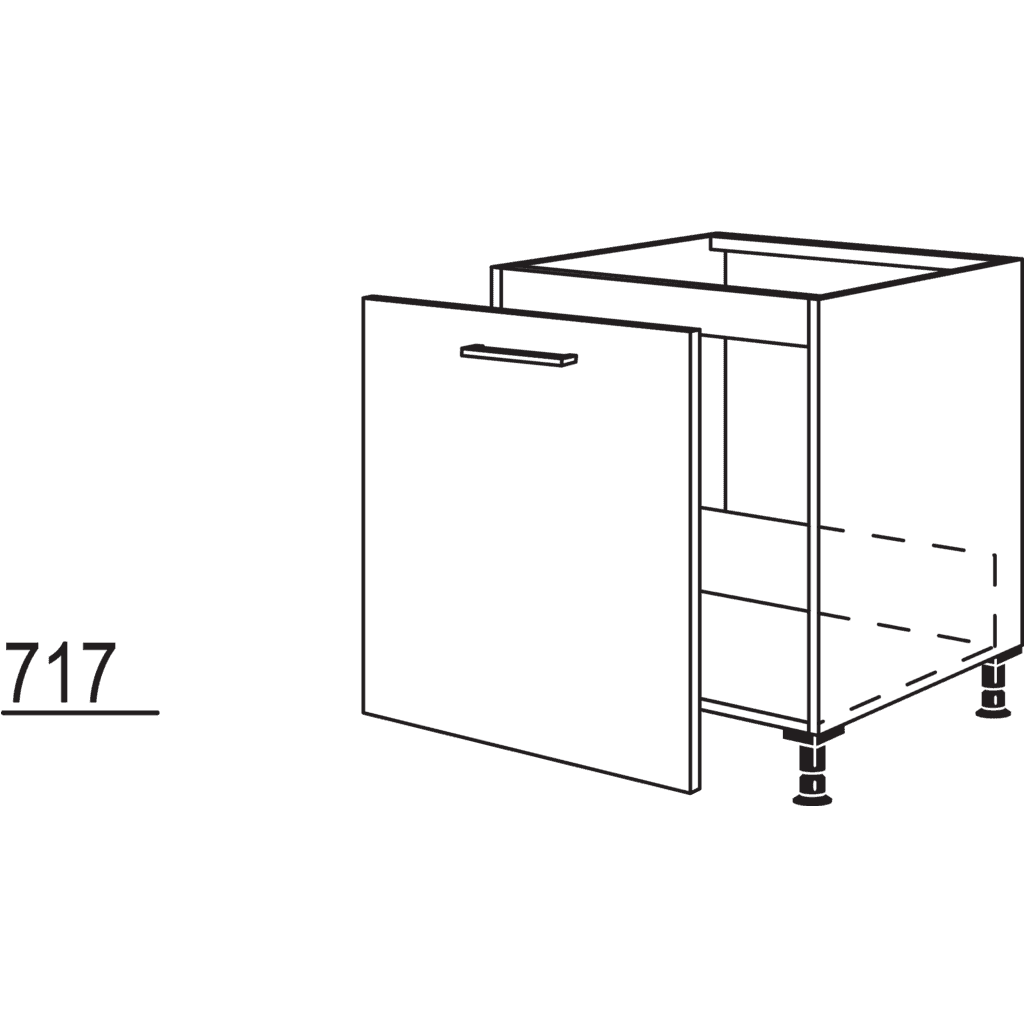 Sink base cabinet