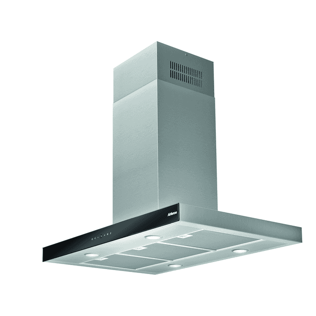 AIRFORCE island hood F206-90
BK, stainless steel / black glass