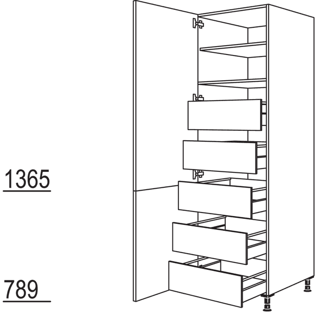 XL tall cabinet