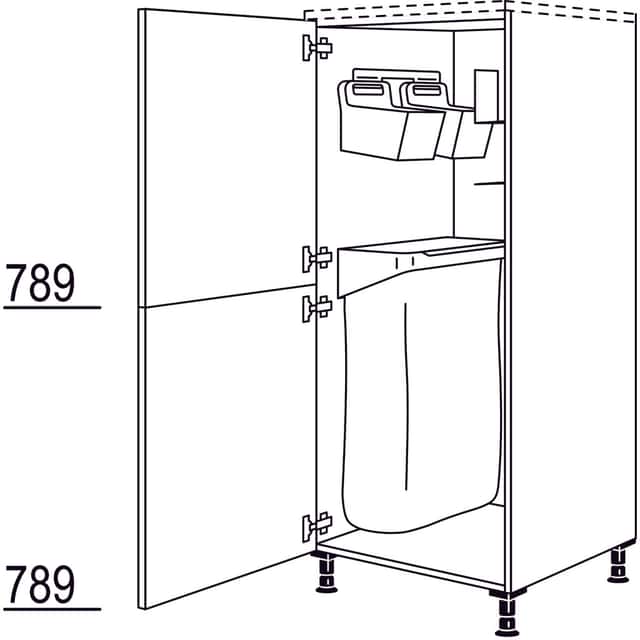Tall unit with
Laundry Area organization system - 1
