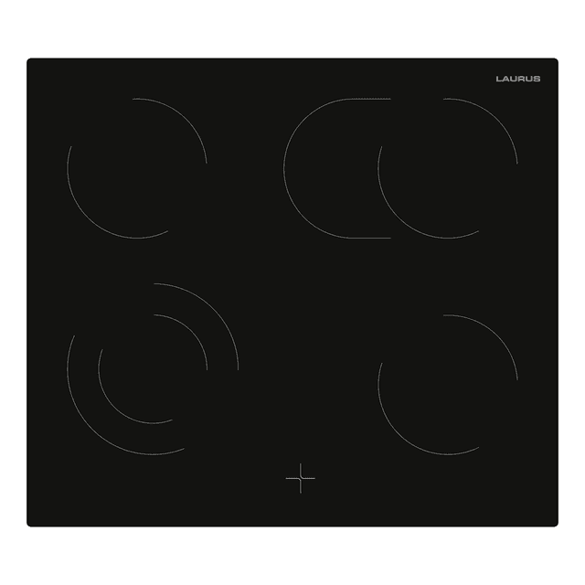 LAURUS glass ceramic
radiant cooktop LCF600ZKB,
oven-controlled, frameless