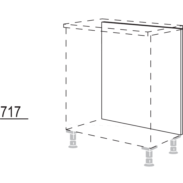 Back panel cladding for
sideboard designs
