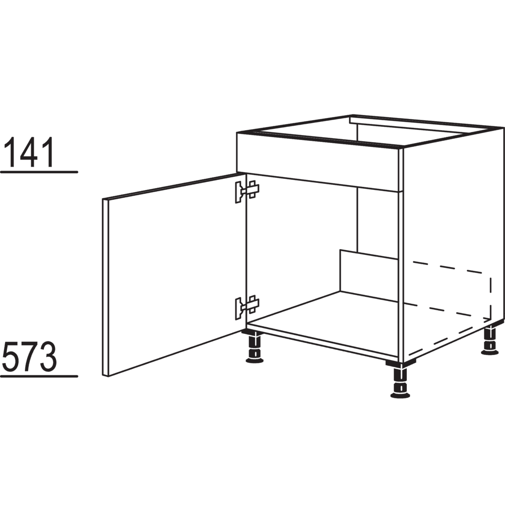 Sink base cabinet