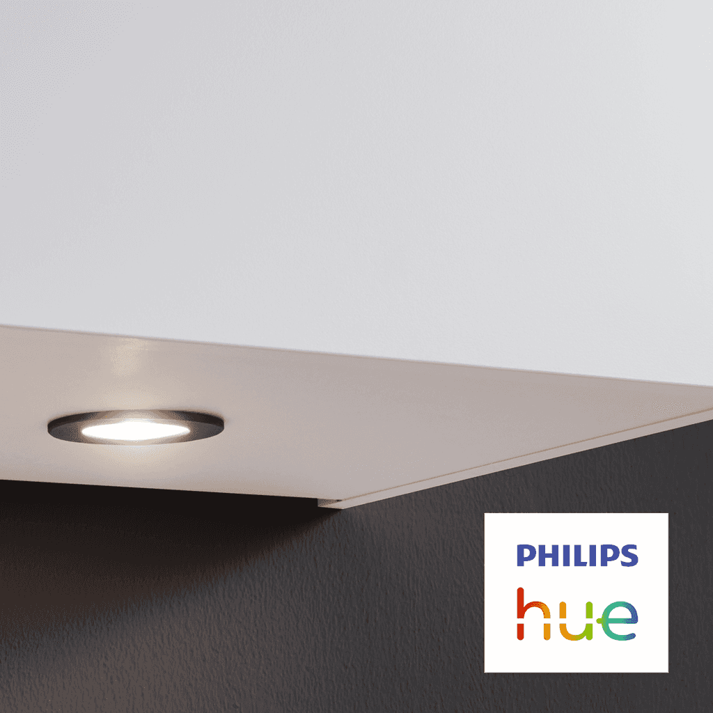 mit LED-Lichtausführung Hue Spot White Color Ambiance