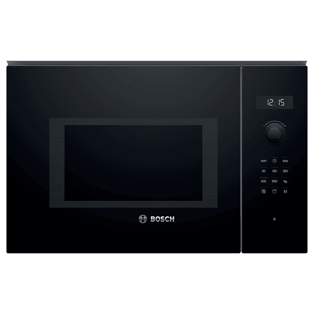 BOSCH Mikrowelle BEL554MB0 mit
Grillfunktion, mit
Linksanschlag, Schwarz