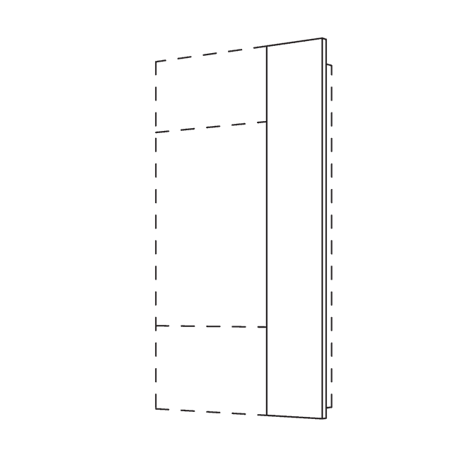 Filler strip