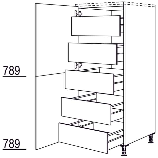 XL-Hochschrank - 1