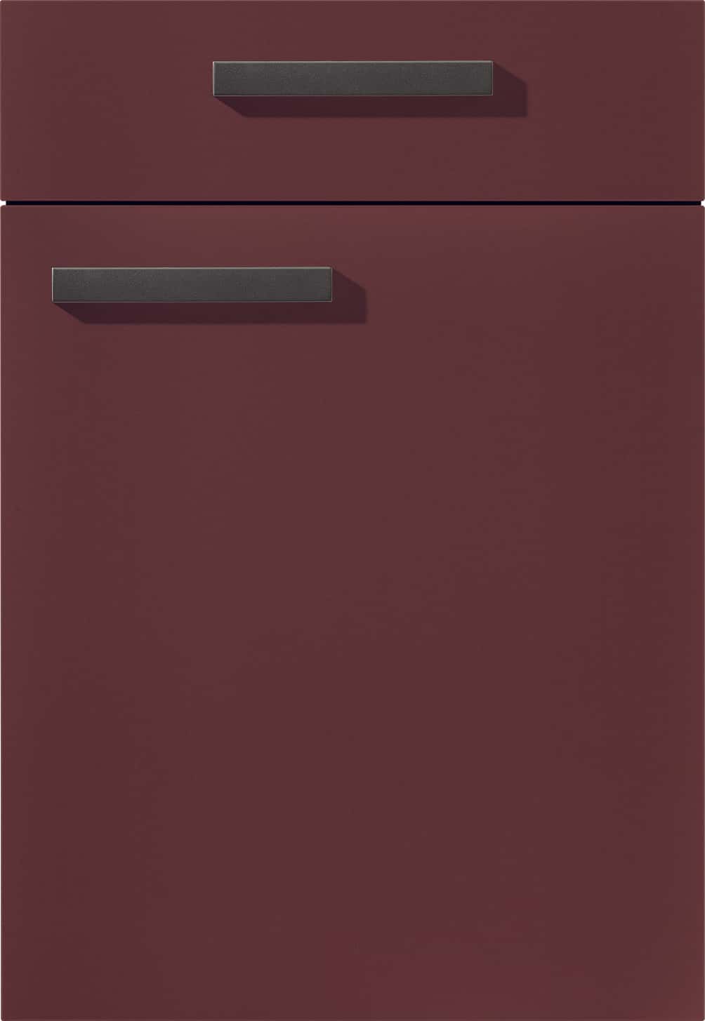 Nobilia Front 963 Lacklaminat, Rostrot ultramatt - Easytouch Front