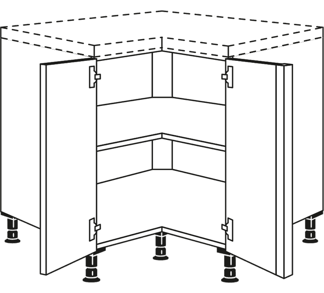 Nobilia Unterschrank-Eckschränke