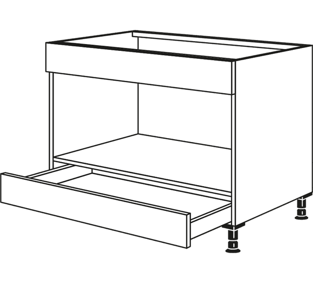 Nobilia Unterschrank Herdumbauschrank