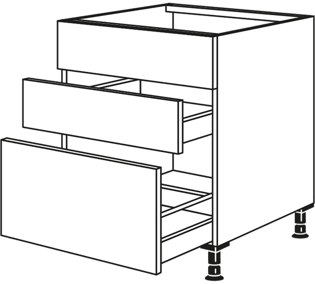 Nobilia Kochstellenschrank Unterschrank
