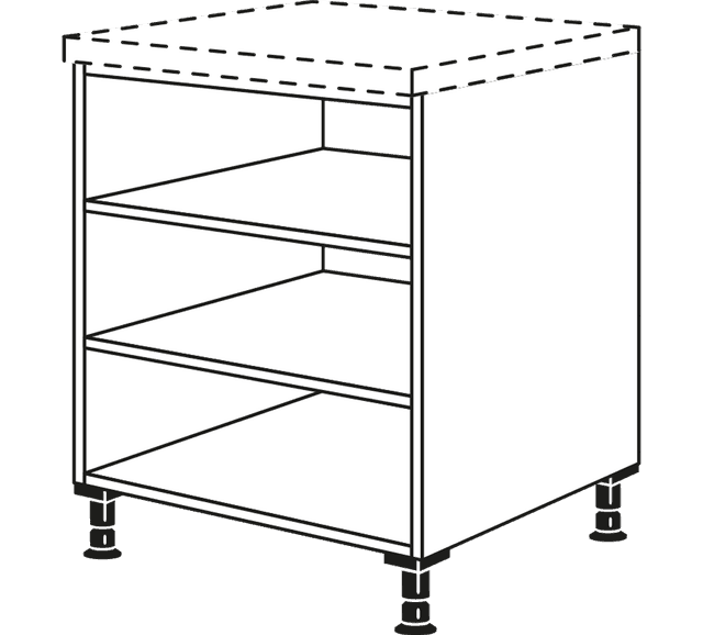 Nobilia Unterschrank Regale