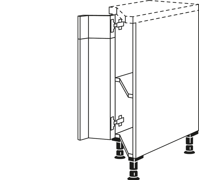 Nobilia Diagonale Unterschränke