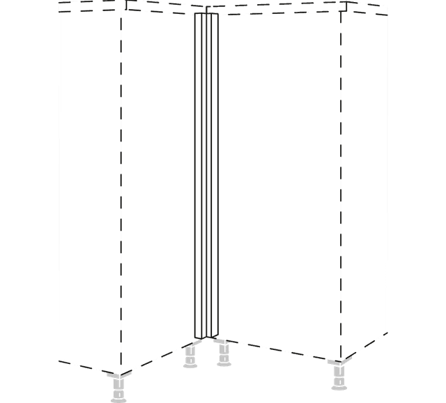 Nobilia Passstücke für Highboard