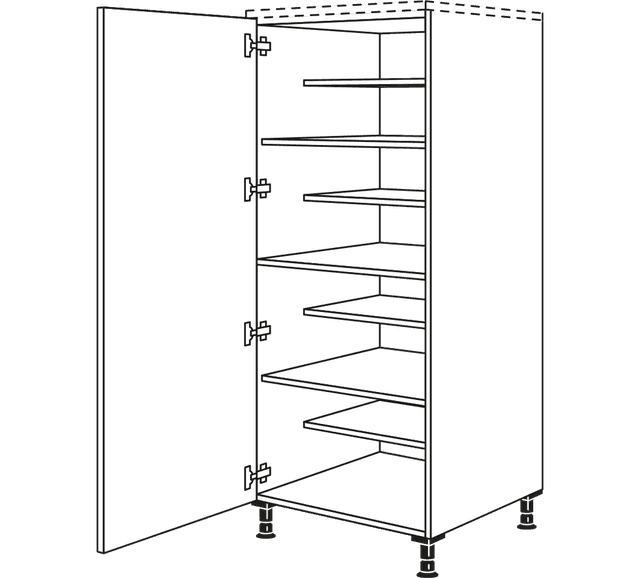 Nobilia highboard wardrobe cabinets