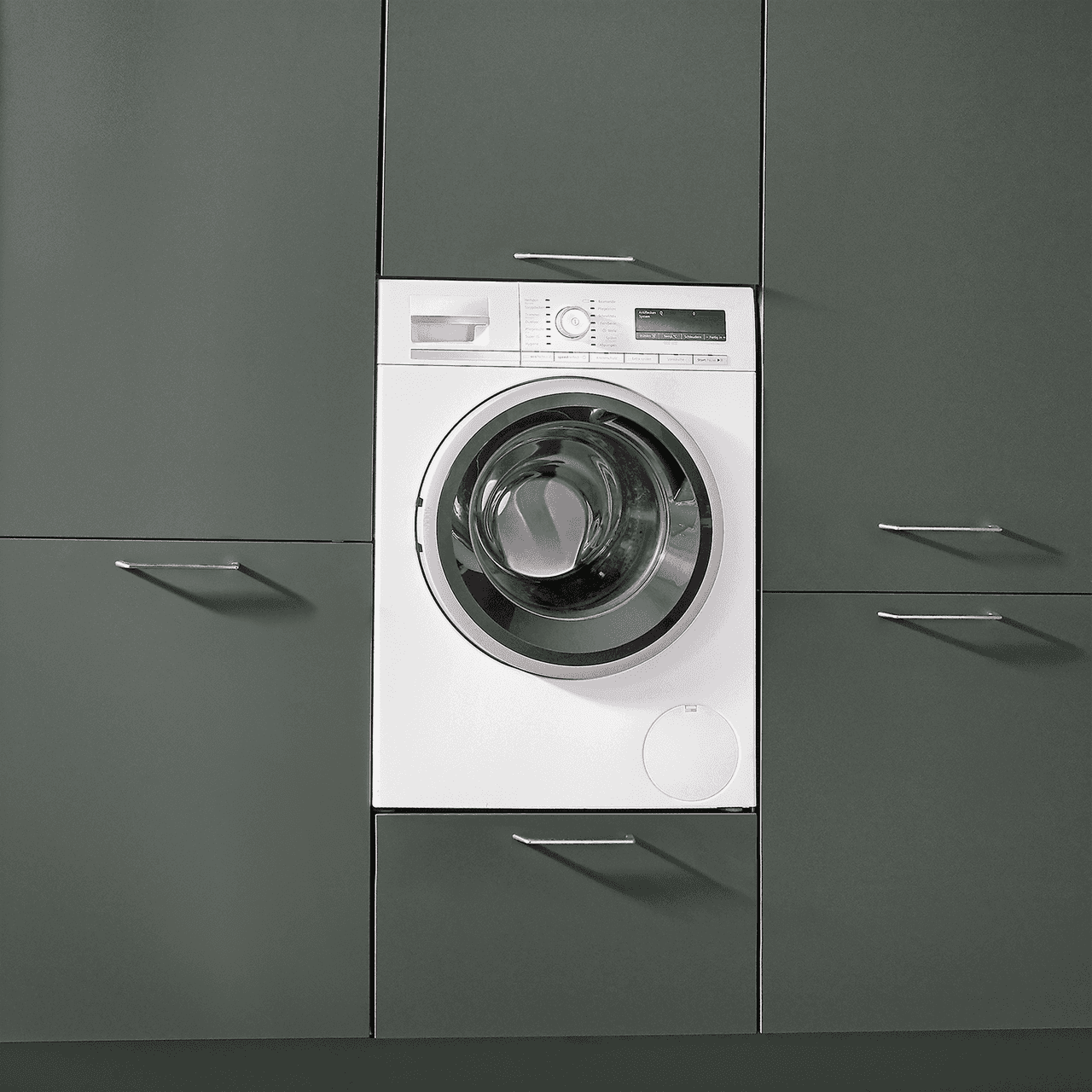 Nobilia conversion cabinets for washing machines - create storage cleverly now!