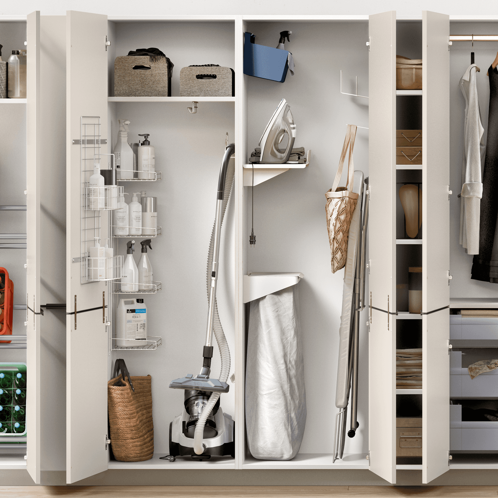 Nobilia Laundry-Highboard | Jetzt clever Hausrat verstauen!