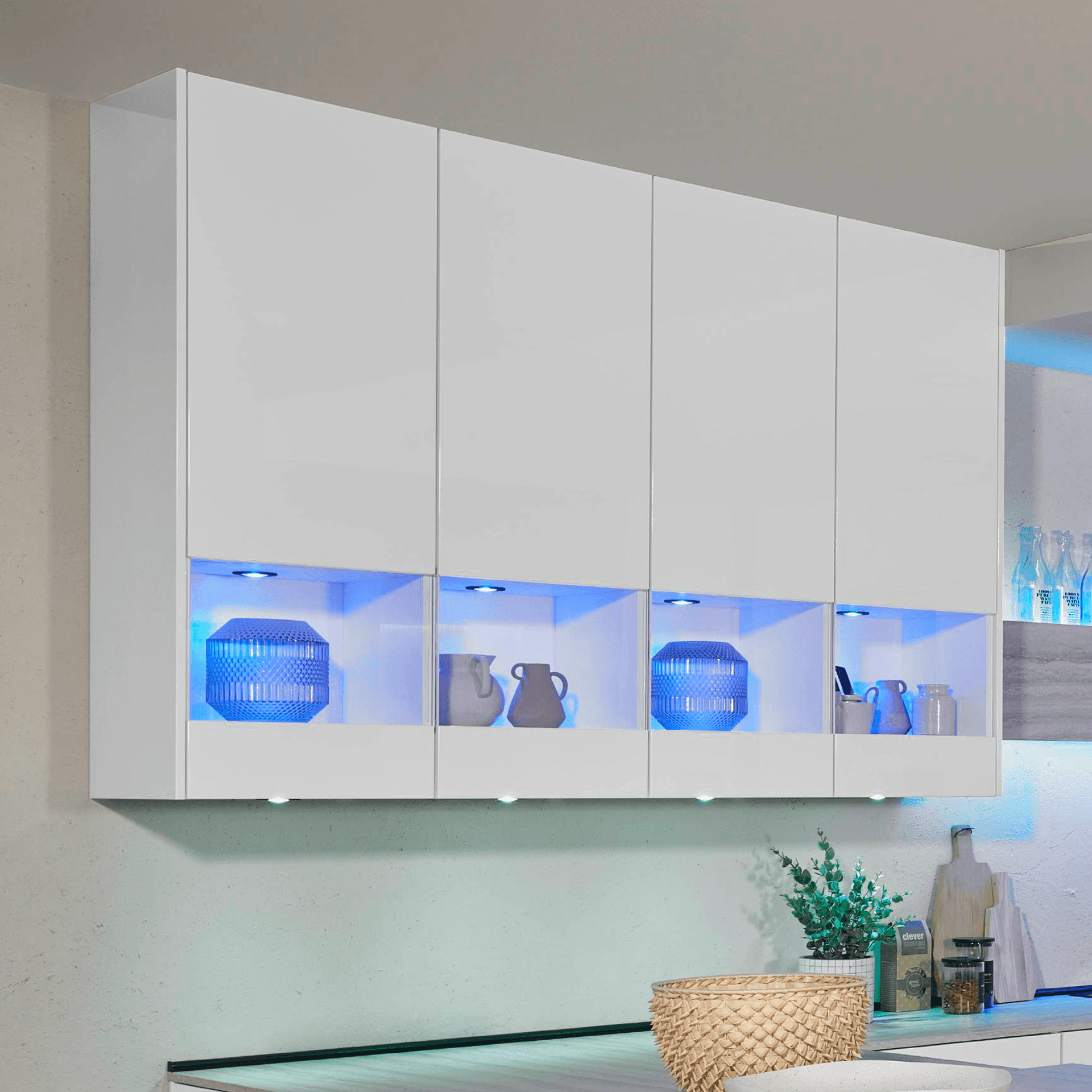 Nobilia Wandschrank mit Drehtür - Günstig Beleuchtet!