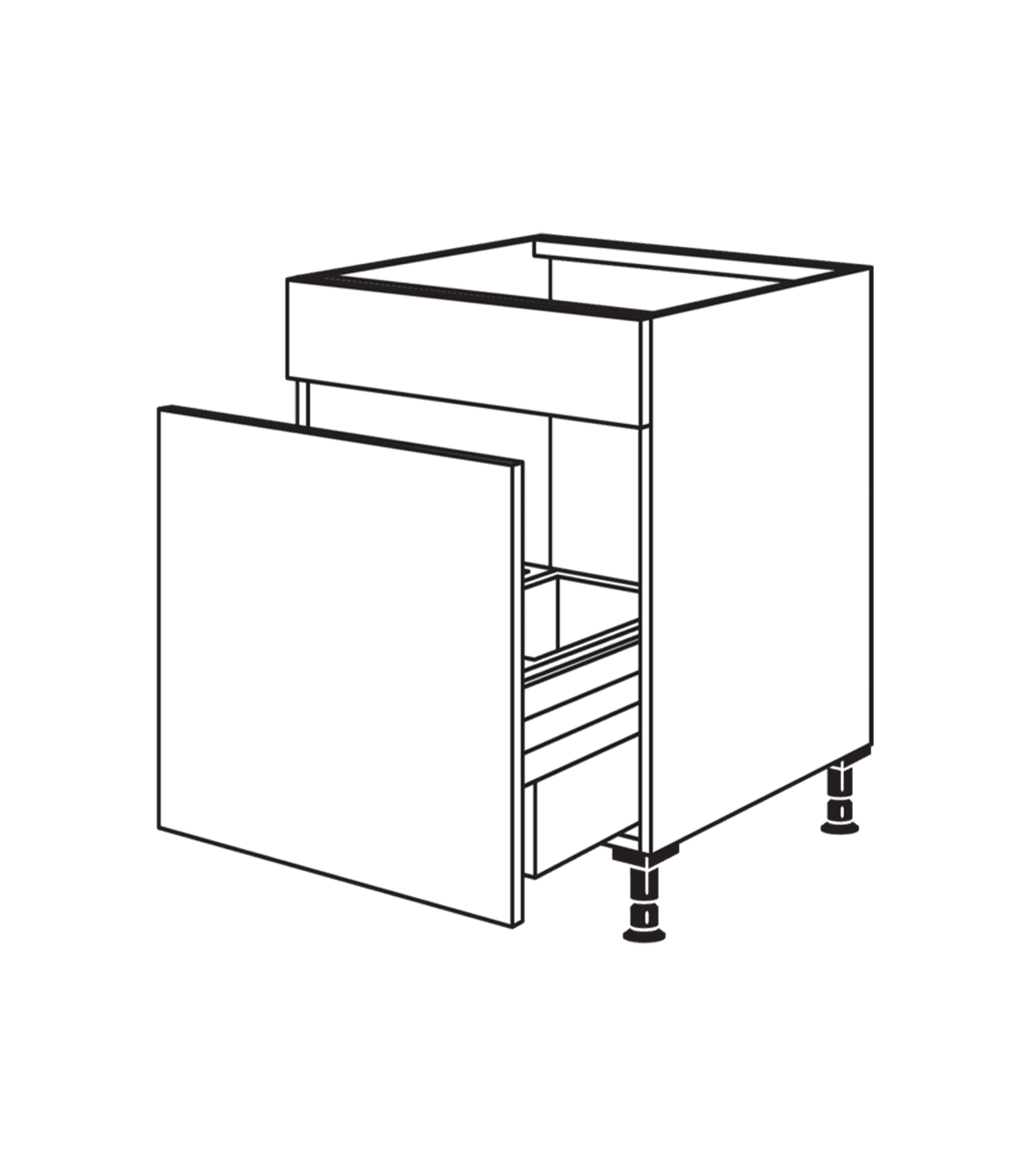Nobilia Unterschrank als Spülenschrank