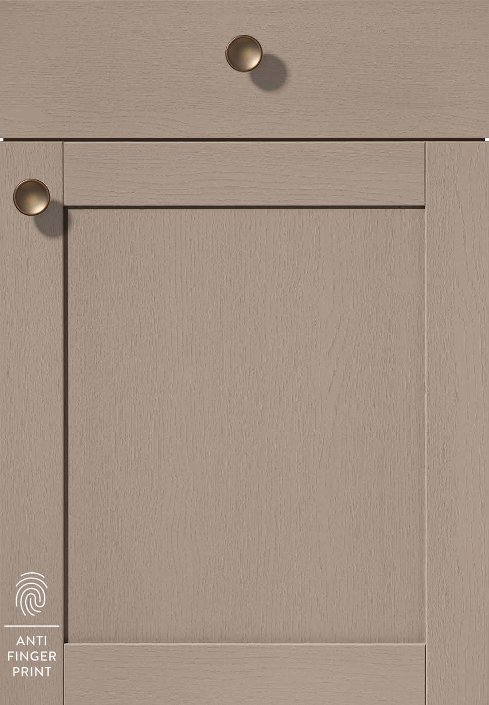Nobilia Front 619 Lacklaminat, Holzstruktur Macchiato 419 Frame PG 4