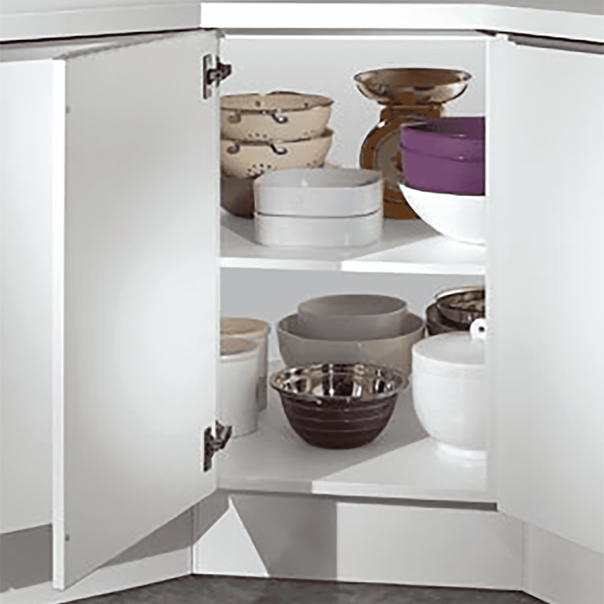 Nobilia Diagonal-Eckschrank mit Einlegeboden