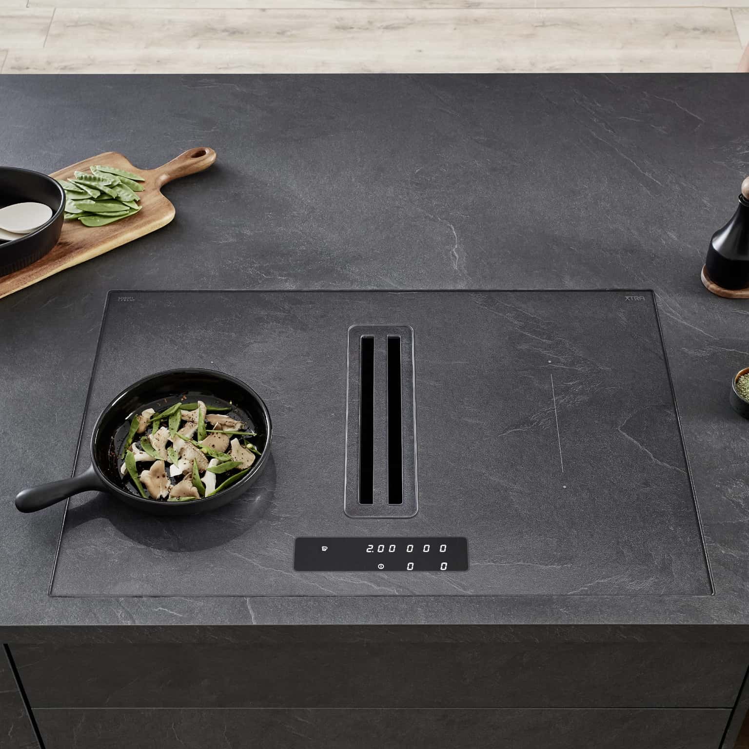 Nobilia Kochfeldabzugschrank in 90 cm Breite