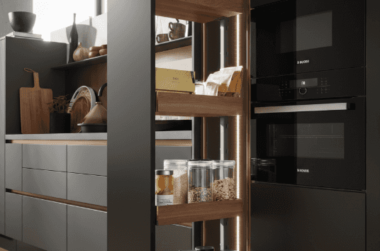 nobilia highboard in small kitchens
