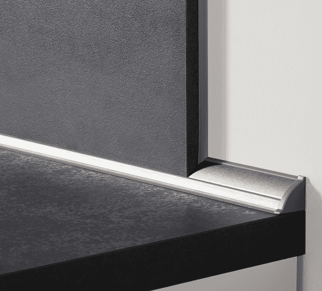 Nobilia wall end profile for worktops