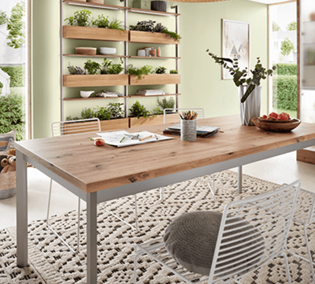 Nobilia support legs for tables with Nobilia worktops